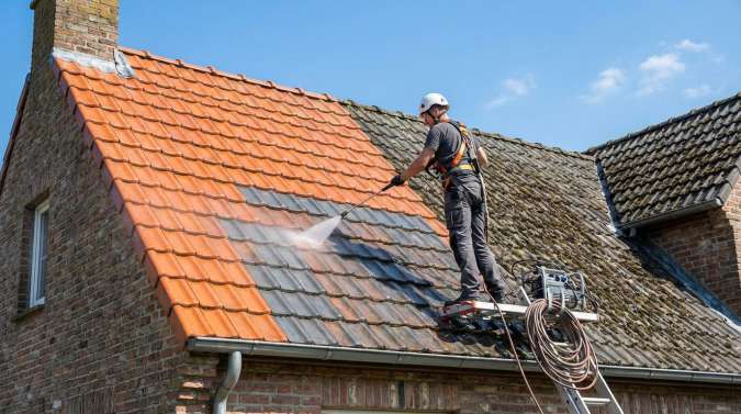 Prix nettoyage toiture : tarifs au m² et devis en 2026